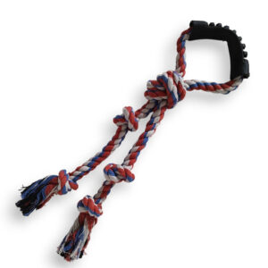 5 Knots Cotton Rope Tug Toy