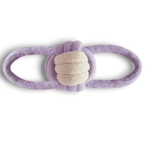 Knot Ball With Double Loops Cotton Rope Toy